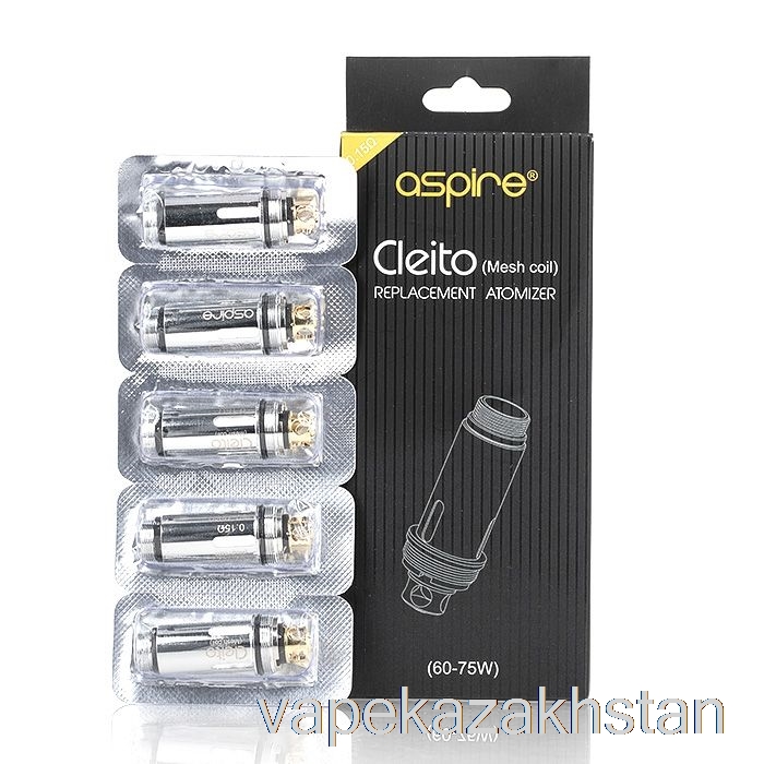 Vape Disposable Aspire Cleito Replacement Coils 0.4ohm Kanthal